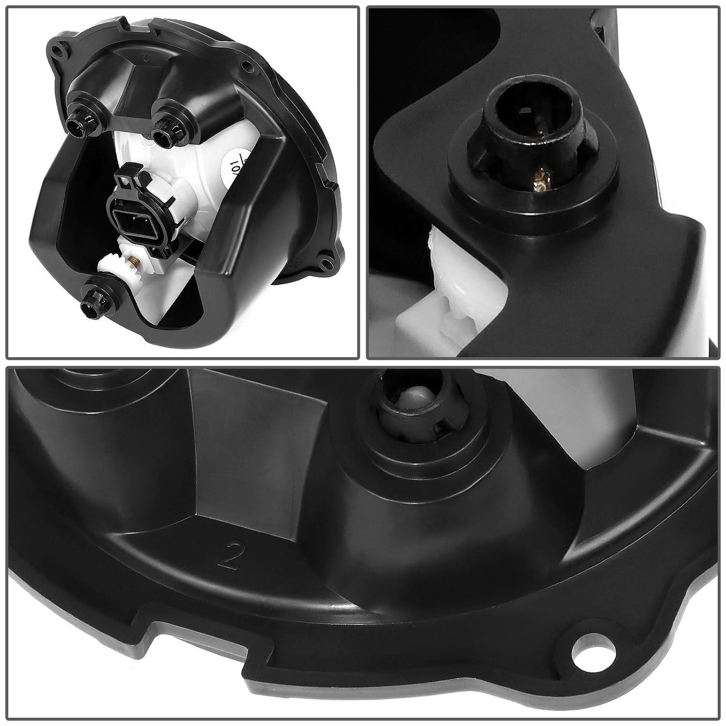 2007-2012 Ford Escape Fog Lights with Switch - Smoke