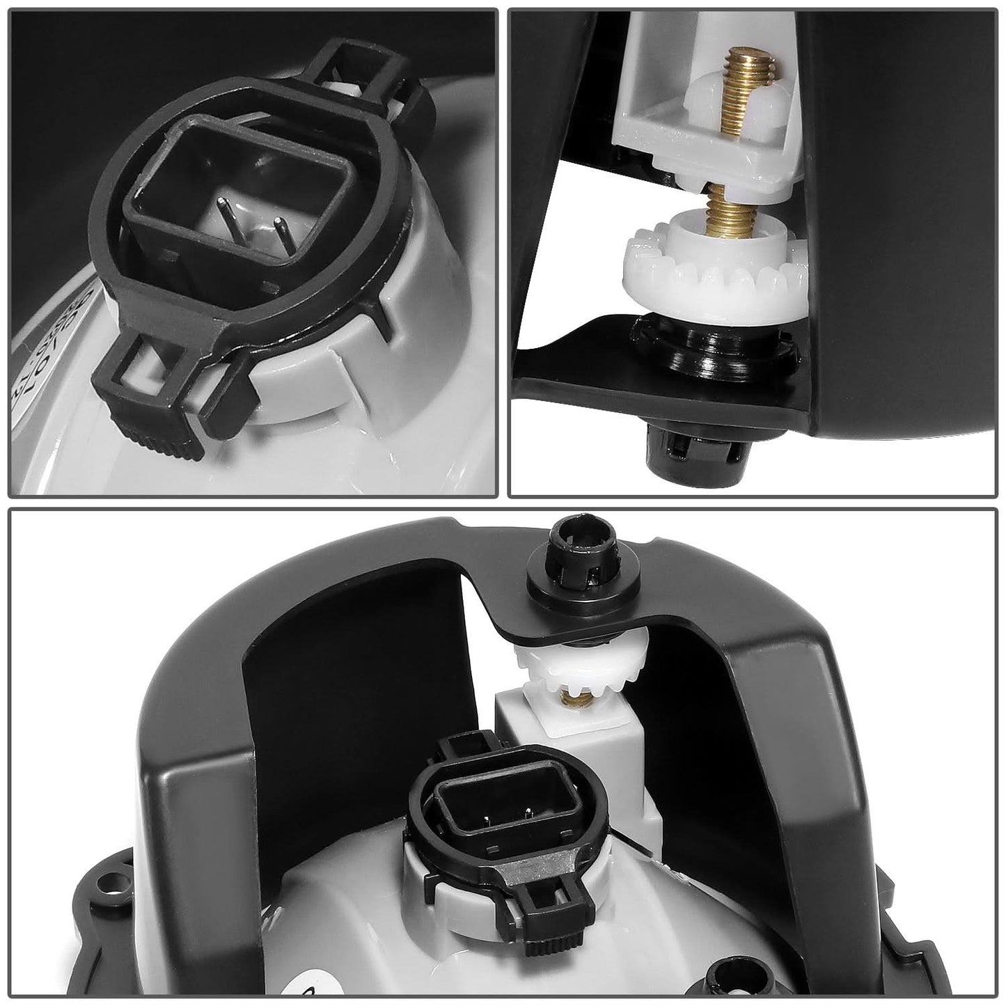 2007-2012 Ford Escape Fog Lights with Switch - Smoke