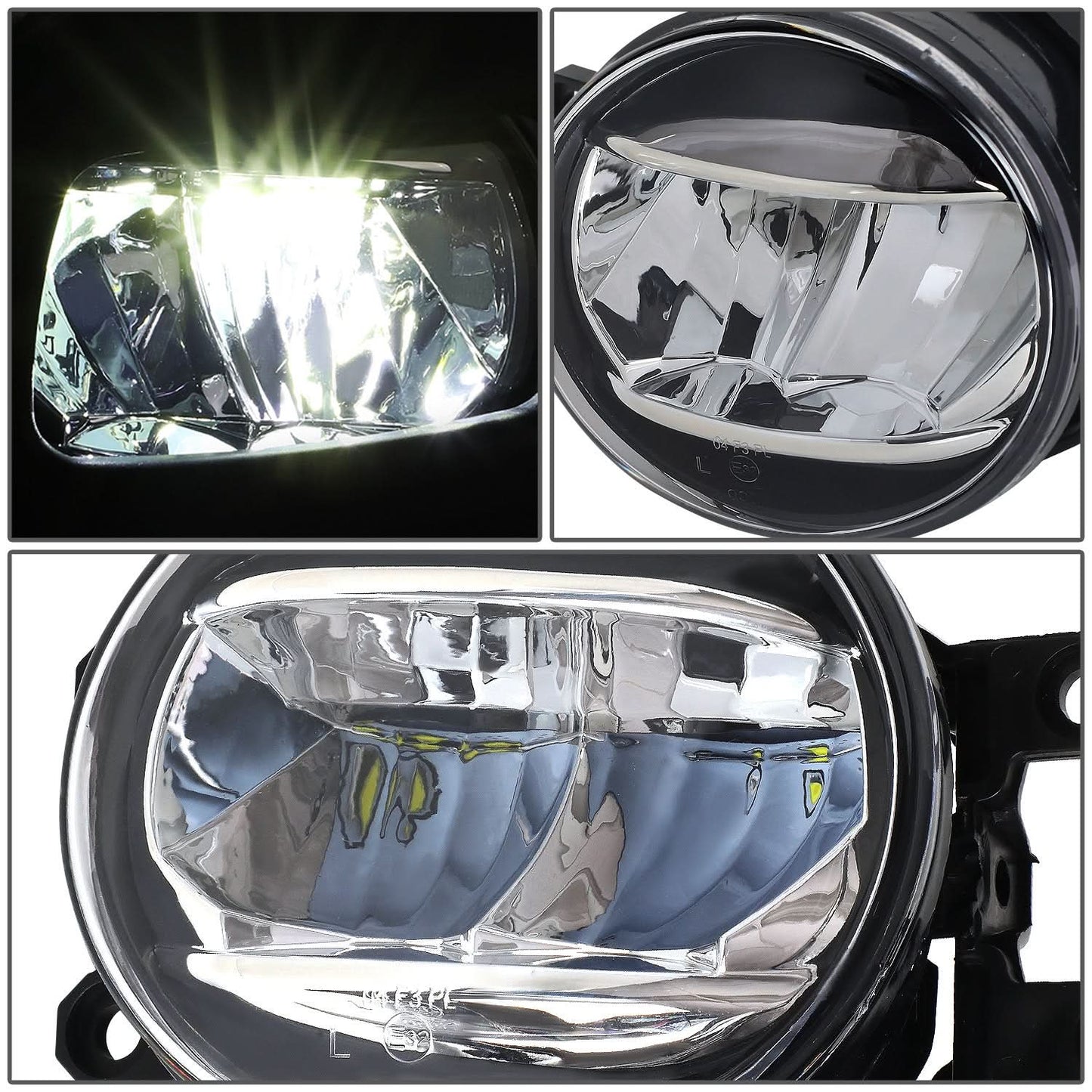 2020-2022 Toyota Highlander LED Fog Lights with Switch & Wiring