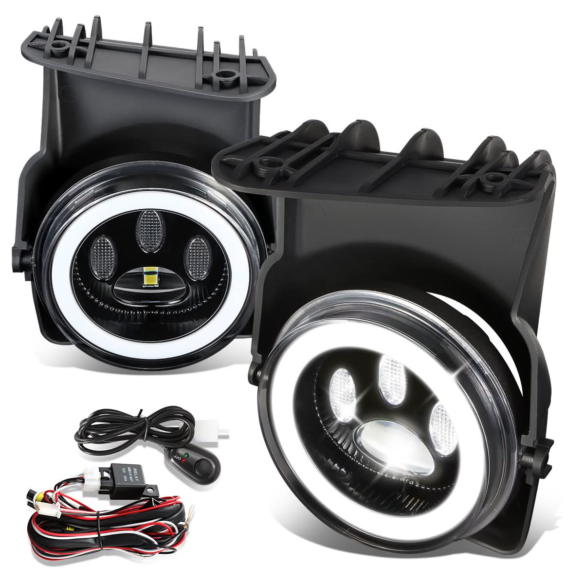 03-07 GMC Sierra Clear Fog Lights