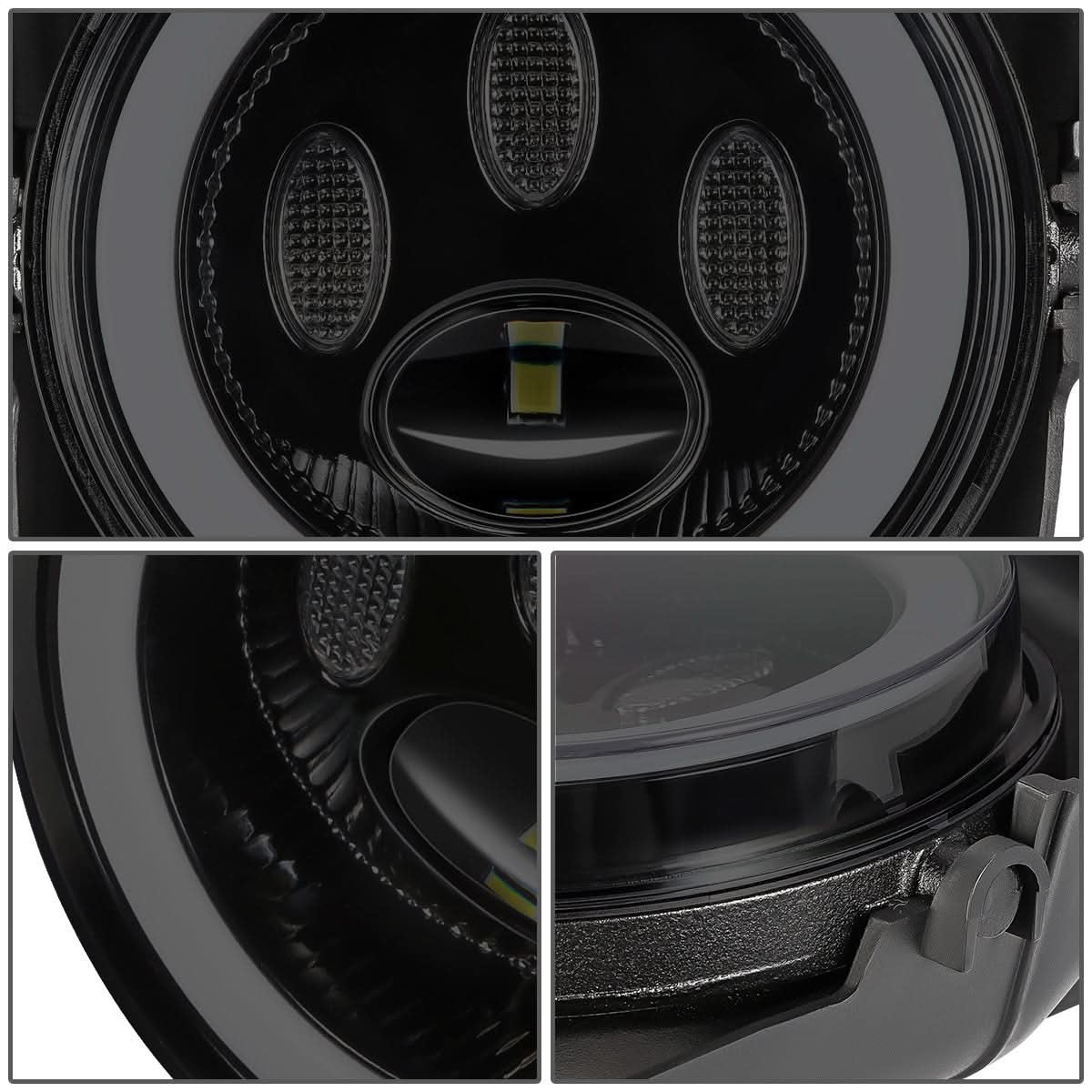 03-07 GMC Sierra Smoke Fog Lights