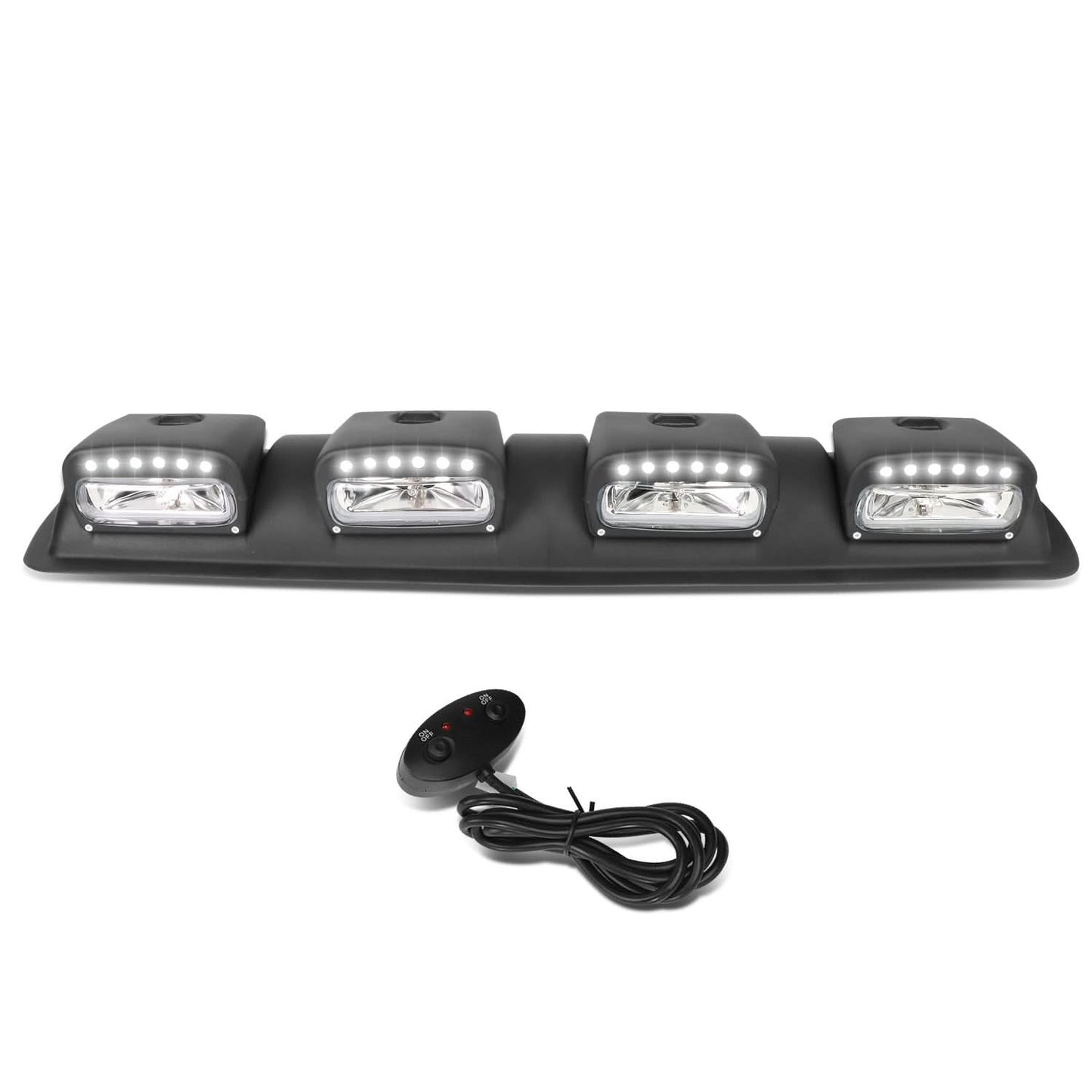 Universal 38" Roof Mounted Fog Lights - 24 LED with H3 Bulb
