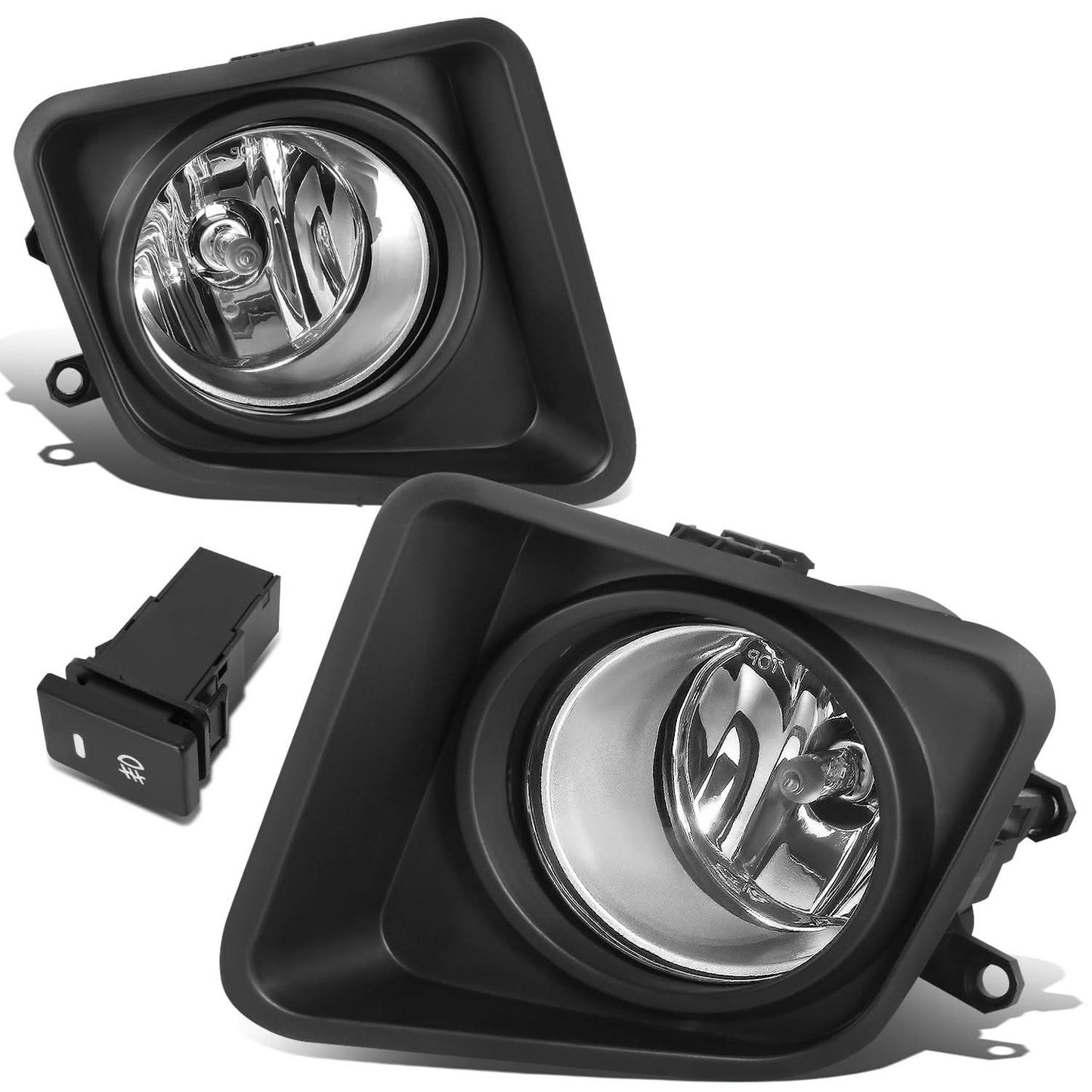 14-21 Toyota Tundra Clear Fog Lights with Switch & Wiring Kit