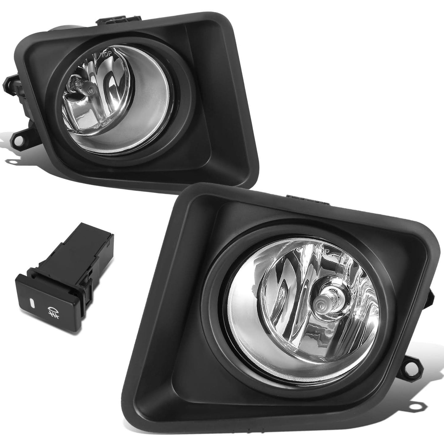 14-21 Toyota Tundra Clear Fog Lights with Switch & Wiring Kit