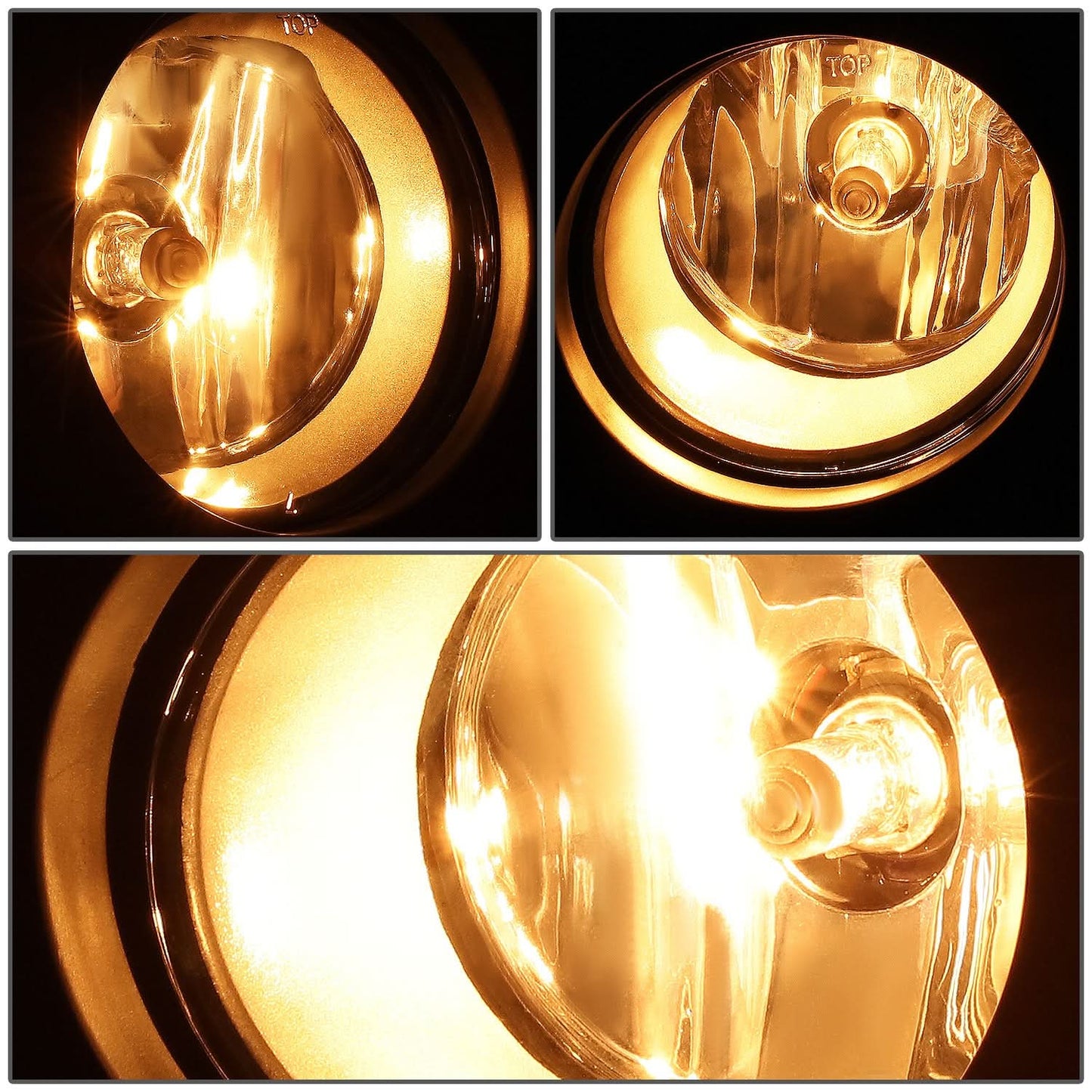 14-21 Toyota Tundra Clear Fog Lights with Switch & Wiring Kit