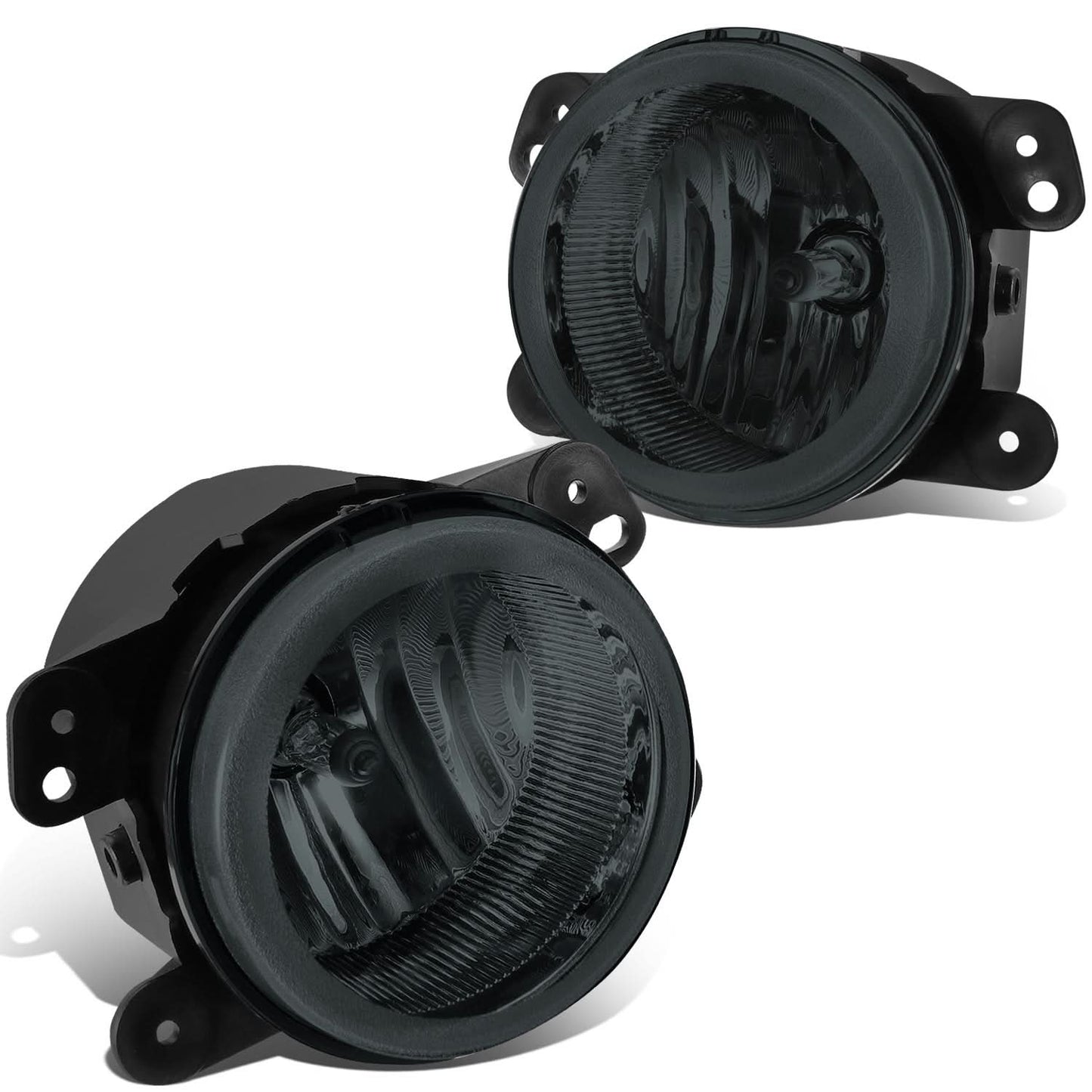 05-18 Chrysler Dodge Jeep Multi-Model Smoked Fog Lights H10 Bulb