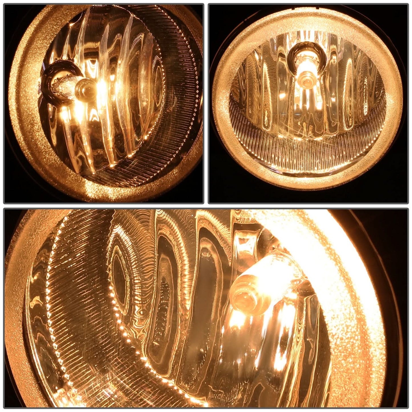 05-18 Chrysler Dodge Jeep Multi-Model Smoked Fog Lights H10 Bulb