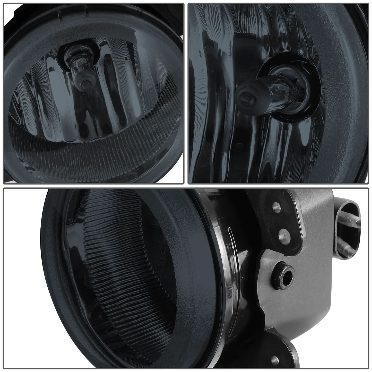 05-18 Chrysler Dodge Jeep Multi-Model Smoked Fog Lights H10 Bulb