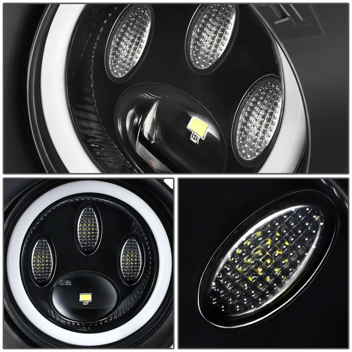 2007-2013 Toyota Tundra Full LED Clear Fog Lights