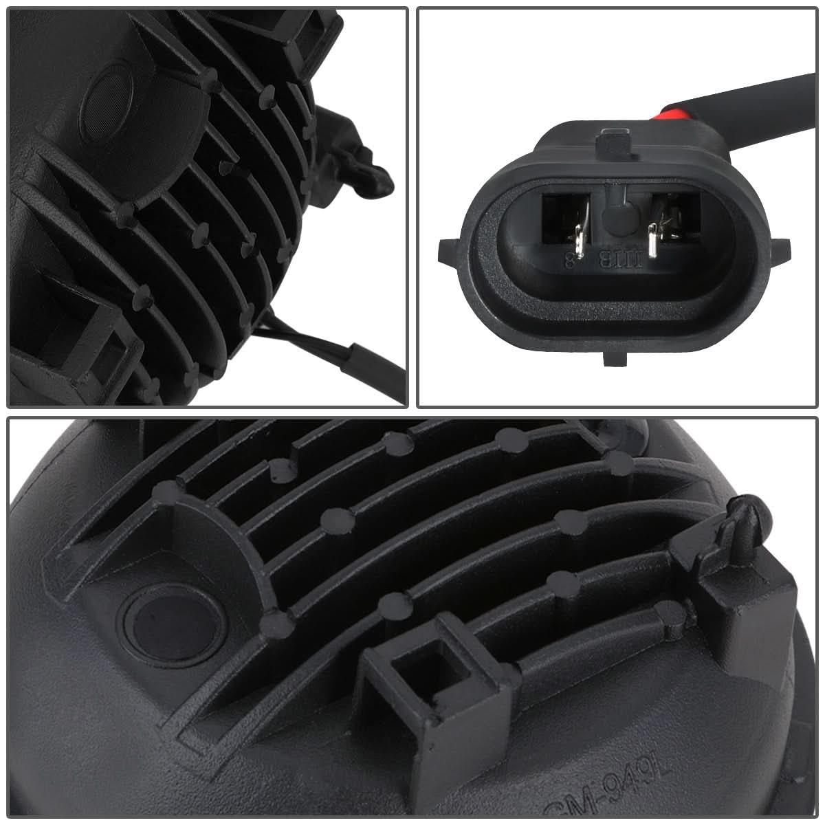 07-14 GMC Sierra LED Fog Lights with Smoke Lens