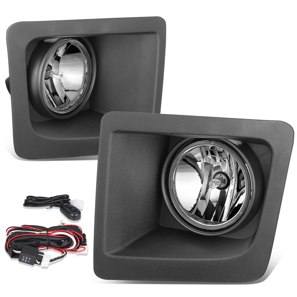 2014-2015 GMC Sierra 1500 Clear Fog Lights with 5202 Bulb