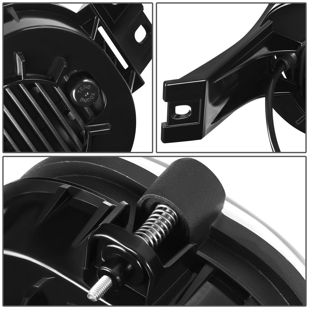 02-08 Dodge Ram 1500 / 03-09 Ram 2500 3500 Clear Fog Lights