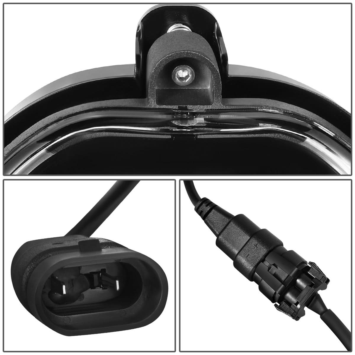 02-08 Dodge Ram 1500 / 03-09 Ram 2500 3500 Clear Fog Lights