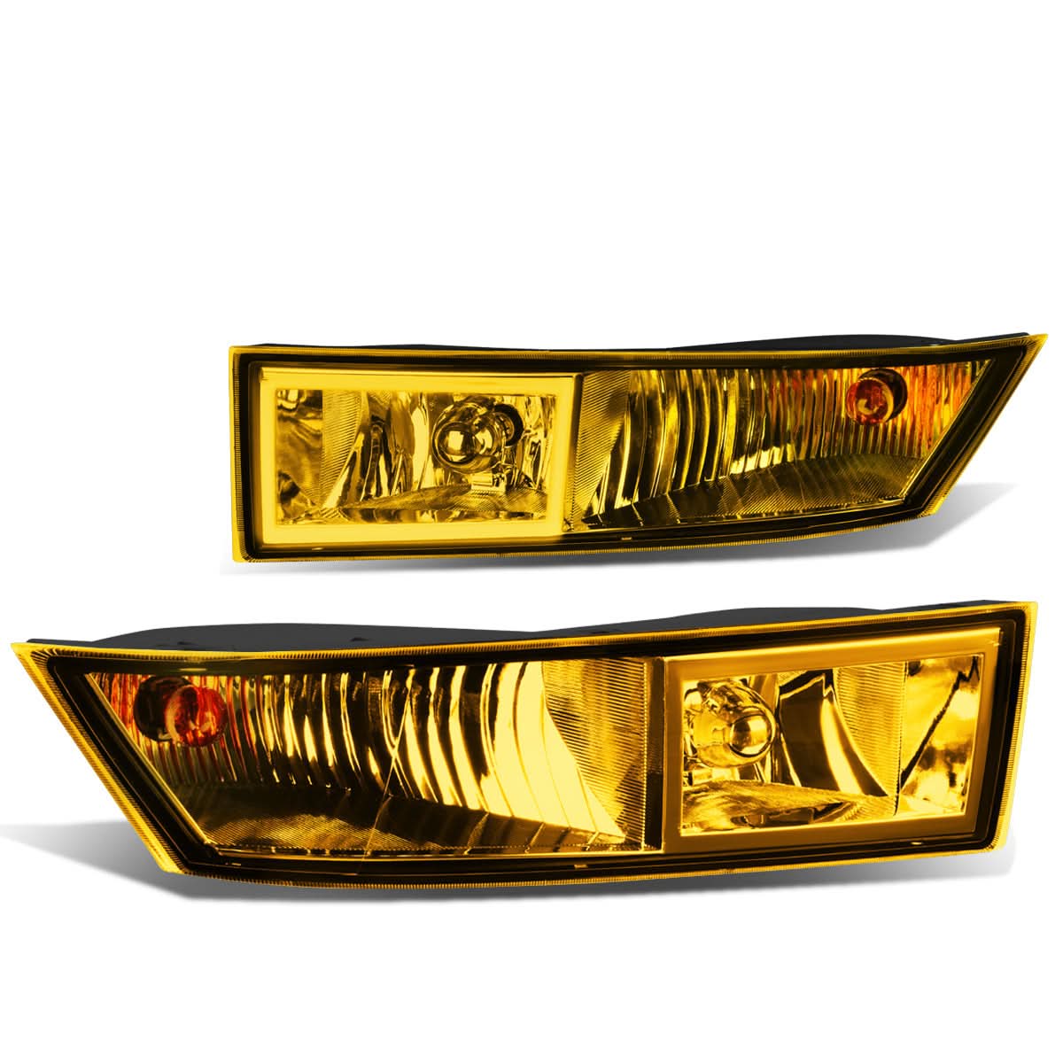 07-14 Cadillac Escalade Fog Lights with Switch and Bezel - H10 Amber