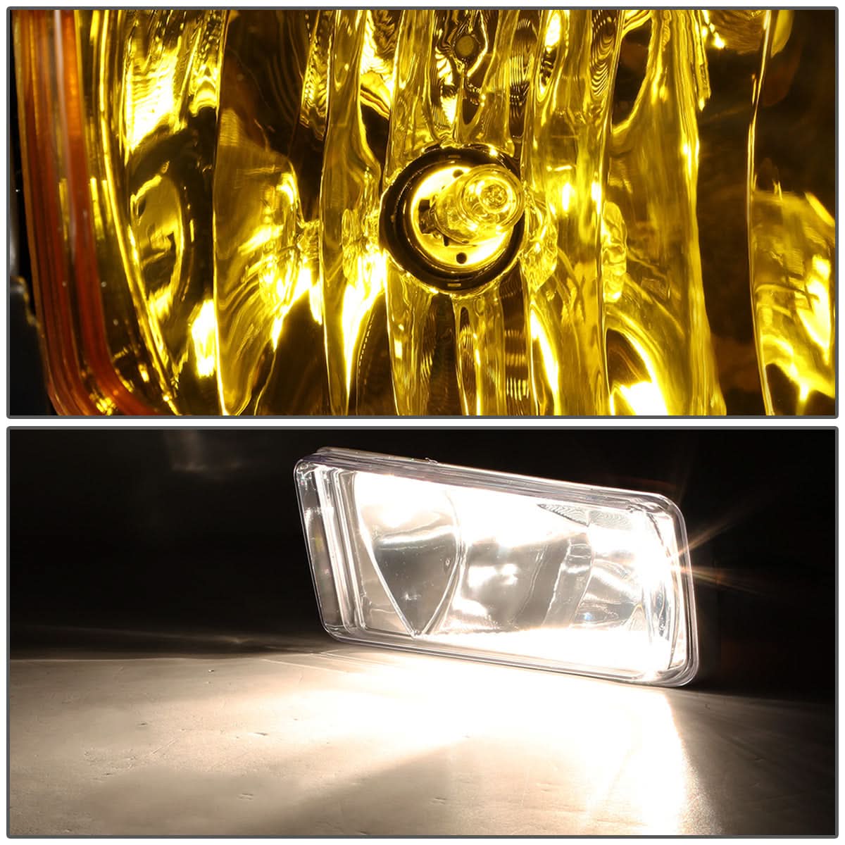 2014-2015 Chevrolet Silverado Amber Fog Lights with Switch