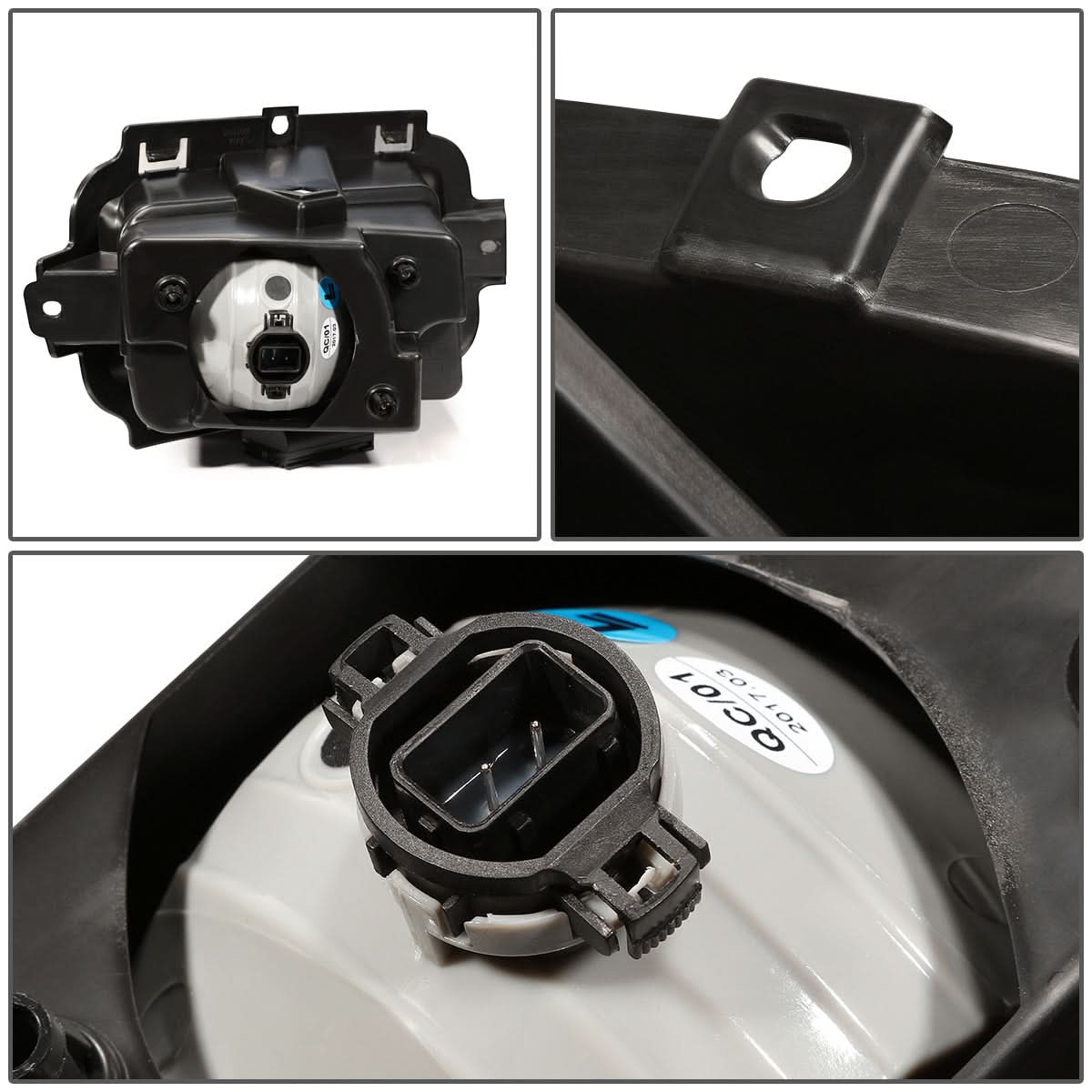 2014-2015 Chevrolet Silverado Fog Lights with Switch - Smoke