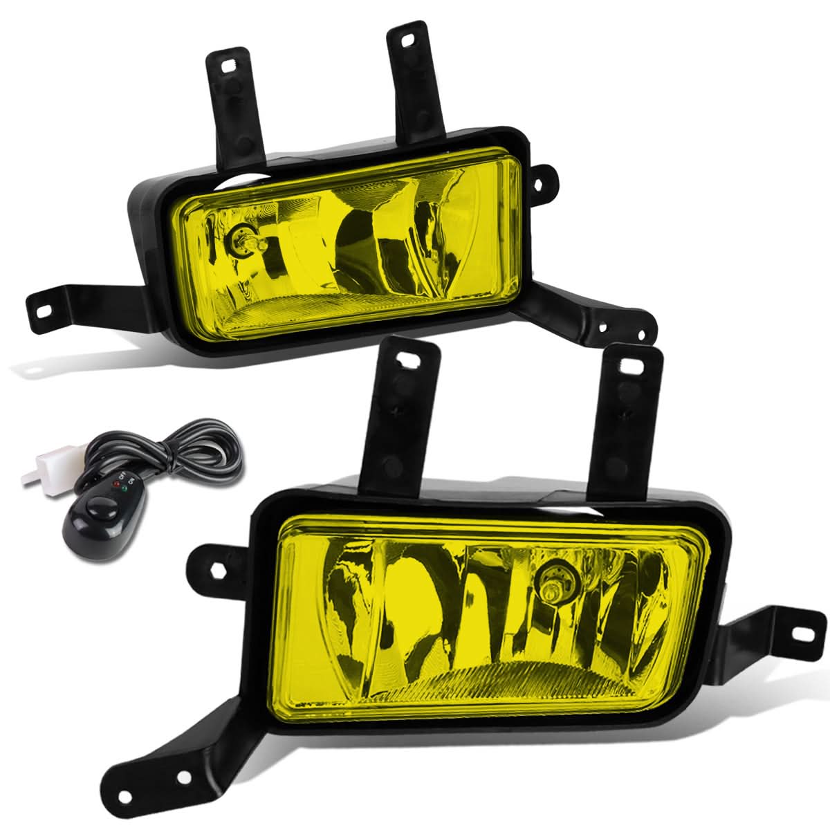 15-20 Chevy Tahoe Suburban GMC Yukon Fog Lights with Switch Amber