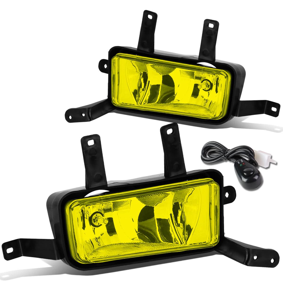 15-20 Chevy Tahoe Suburban GMC Yukon Fog Lights with Switch Amber