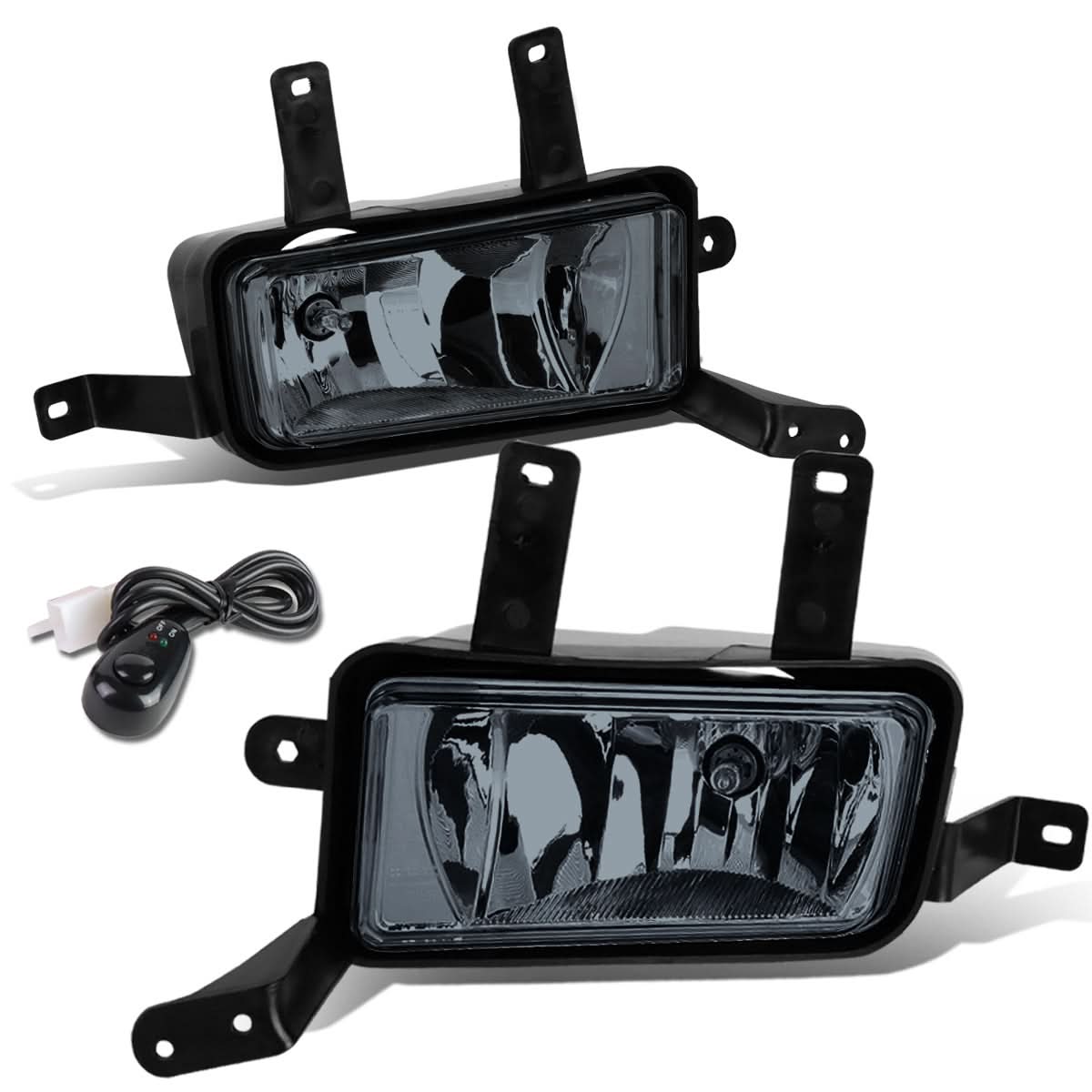 15-20 Chevy Tahoe Suburban GMC Yukon Smoke Fog Lights w/ Switch