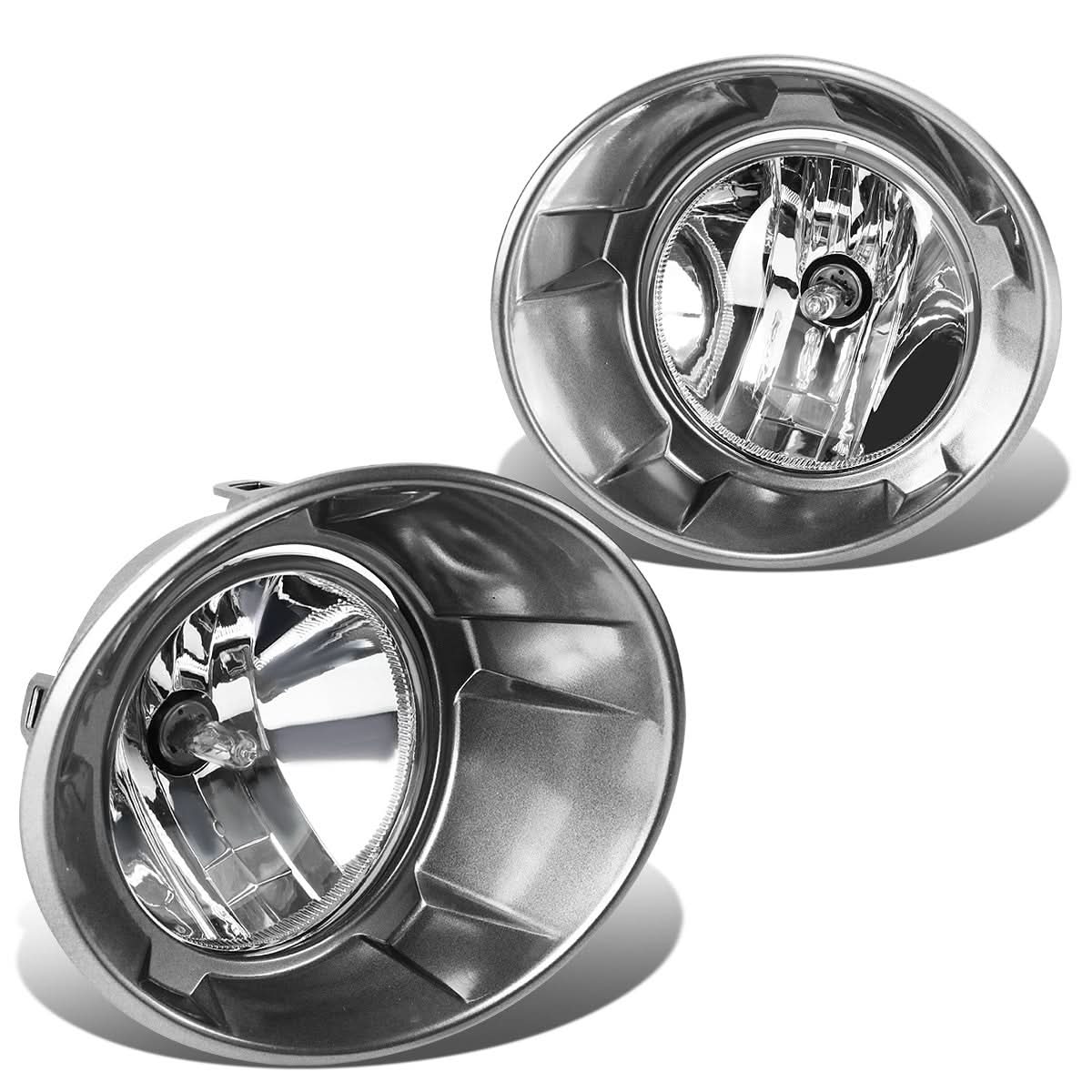 2010-2013 Chevrolet Camaro Fog Lights with Bezel - Chrome/Clear