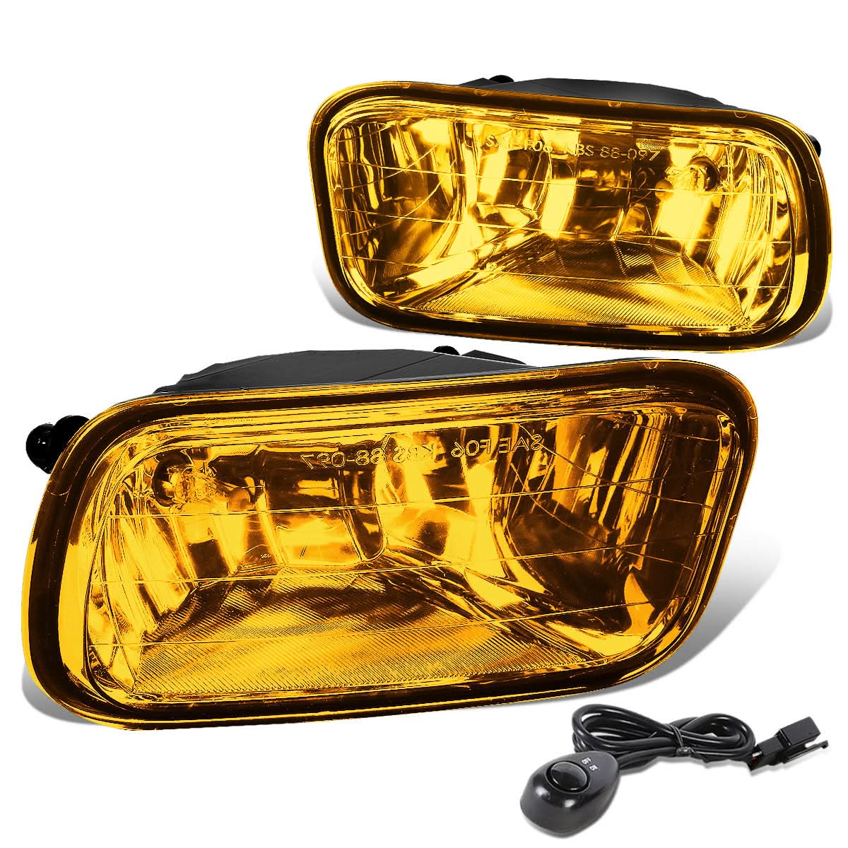 09-12 Dodge Ram 1500/2500/3500 Amber Fog Lights with Switch H10