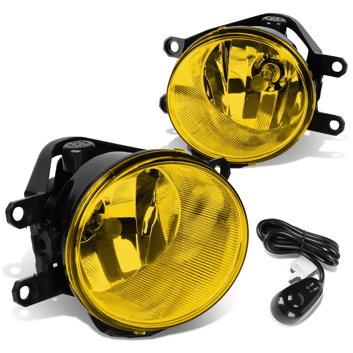 12-18 Toyota Multi-Model Fog Lights with Switch H16 Bulb Amber