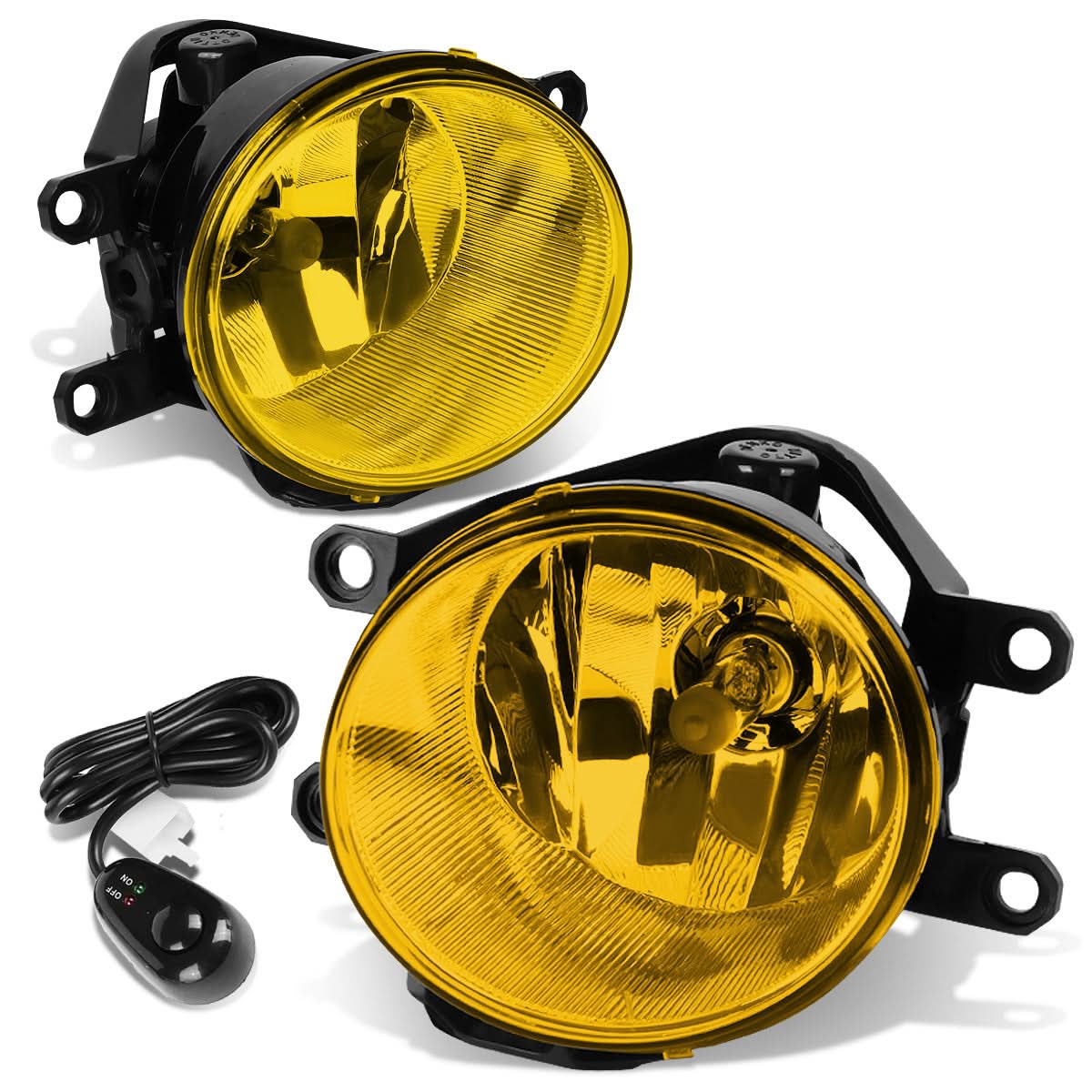 12-18 Toyota Multi-Model Fog Lights with Switch H16 Bulb Amber
