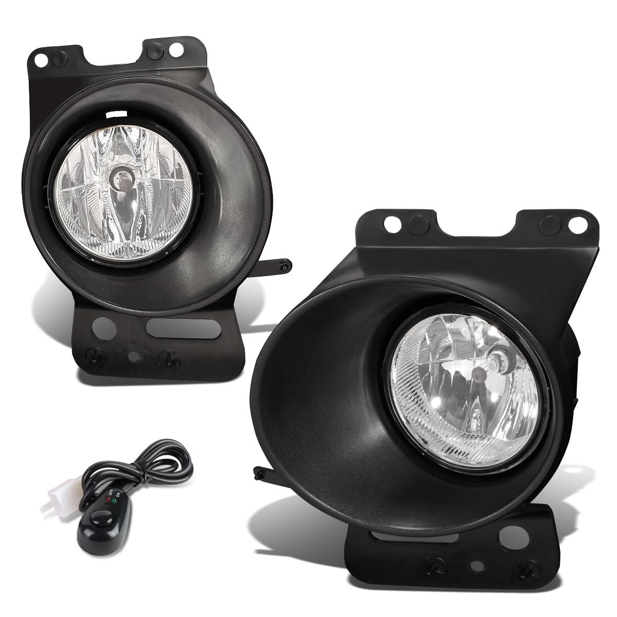 06-08 Ford F-150 / Lincoln Mark LT Fog Lights with Switch - Chrome