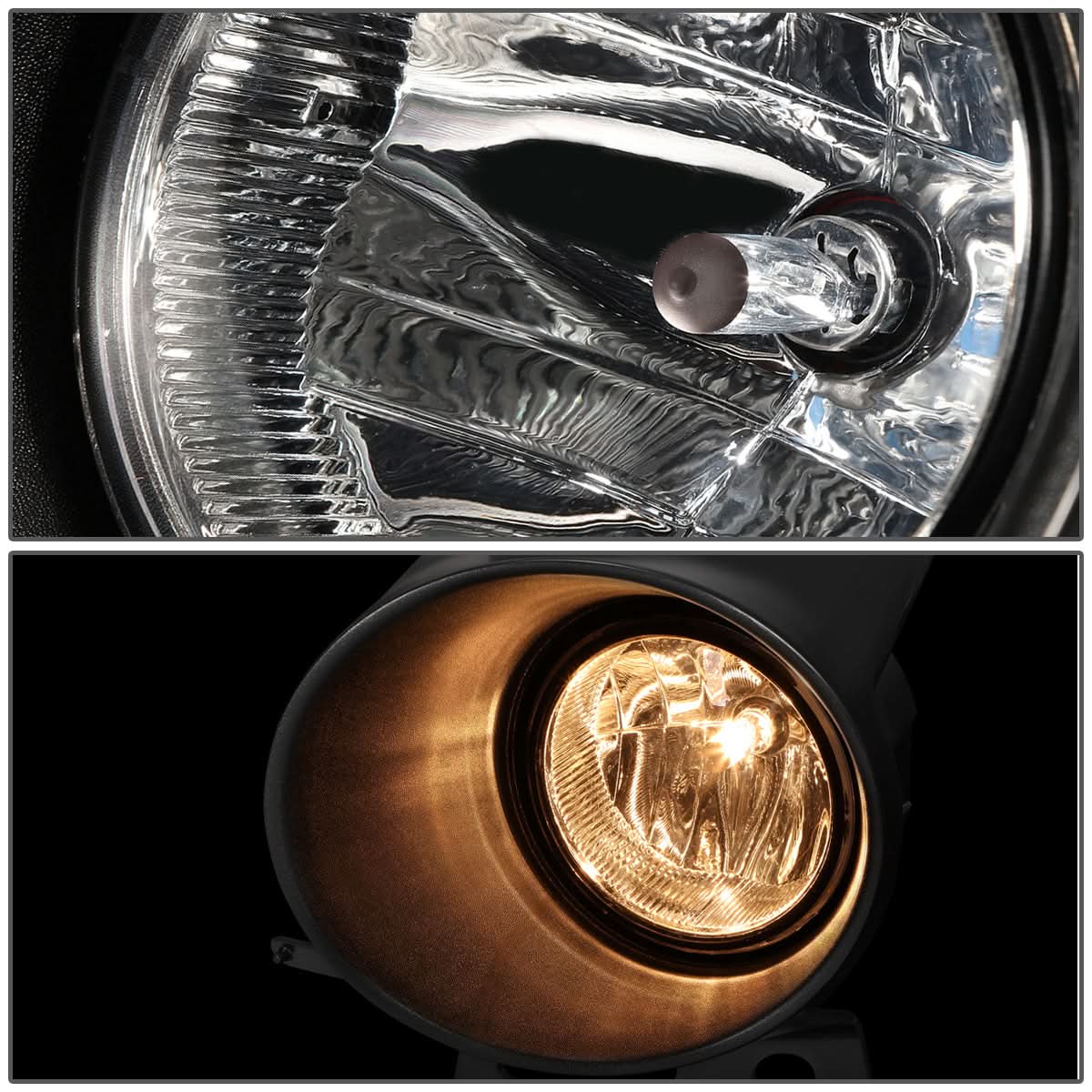 06-08 Ford F-150 / Lincoln Mark LT Fog Lights with Switch - Chrome