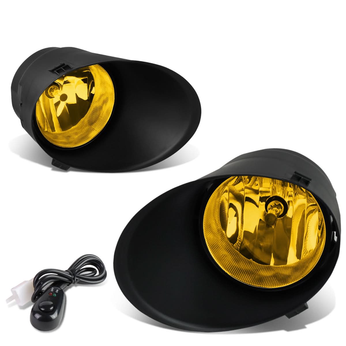 07-13 Toyota Tundra / 07-11 Sequoia Fog Lights with Switch H10 Amber