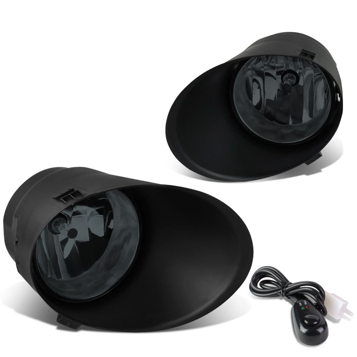 07-13 Toyota Tundra / 07-11 Sequoia Fog Lights with Switch - Smoke