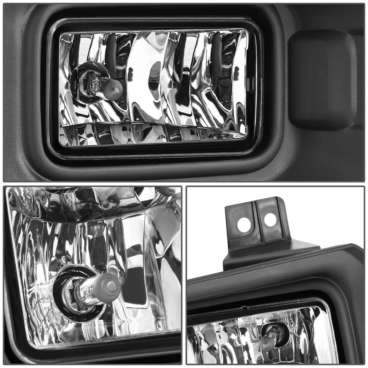 2016-2017 Ford F-150 Clear Fog Lights (No Wire/Switch)