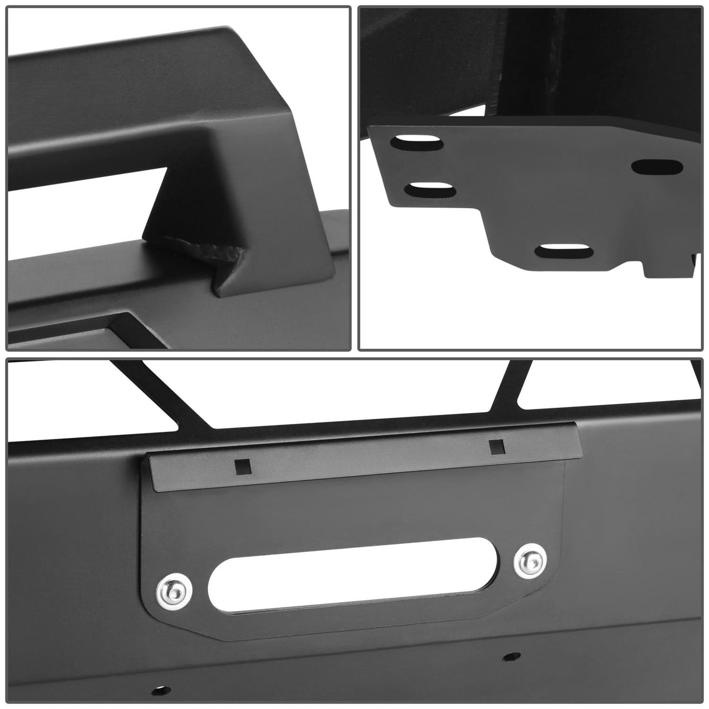 2016-2022 Toyota Tacoma HD Front Winch Bumper - Black