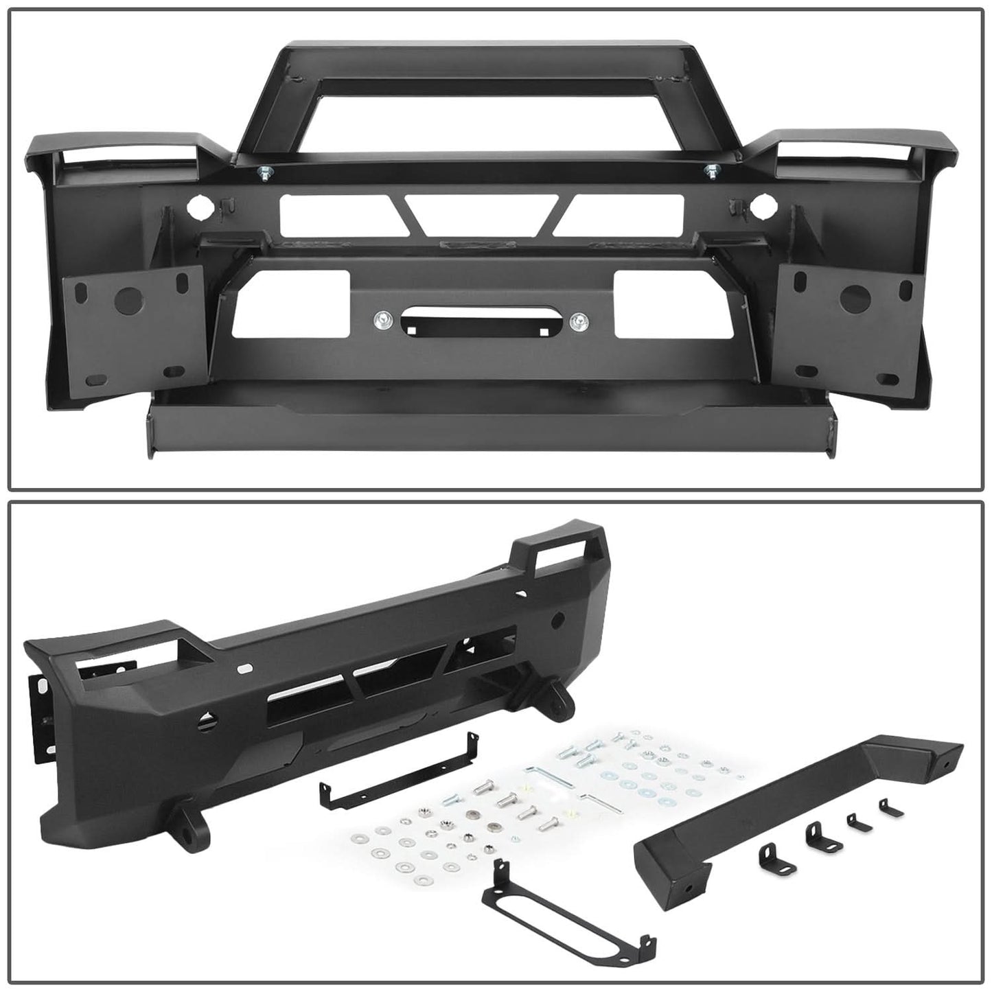 2022-2023 Toyota Tundra Front Winch Bumper Black