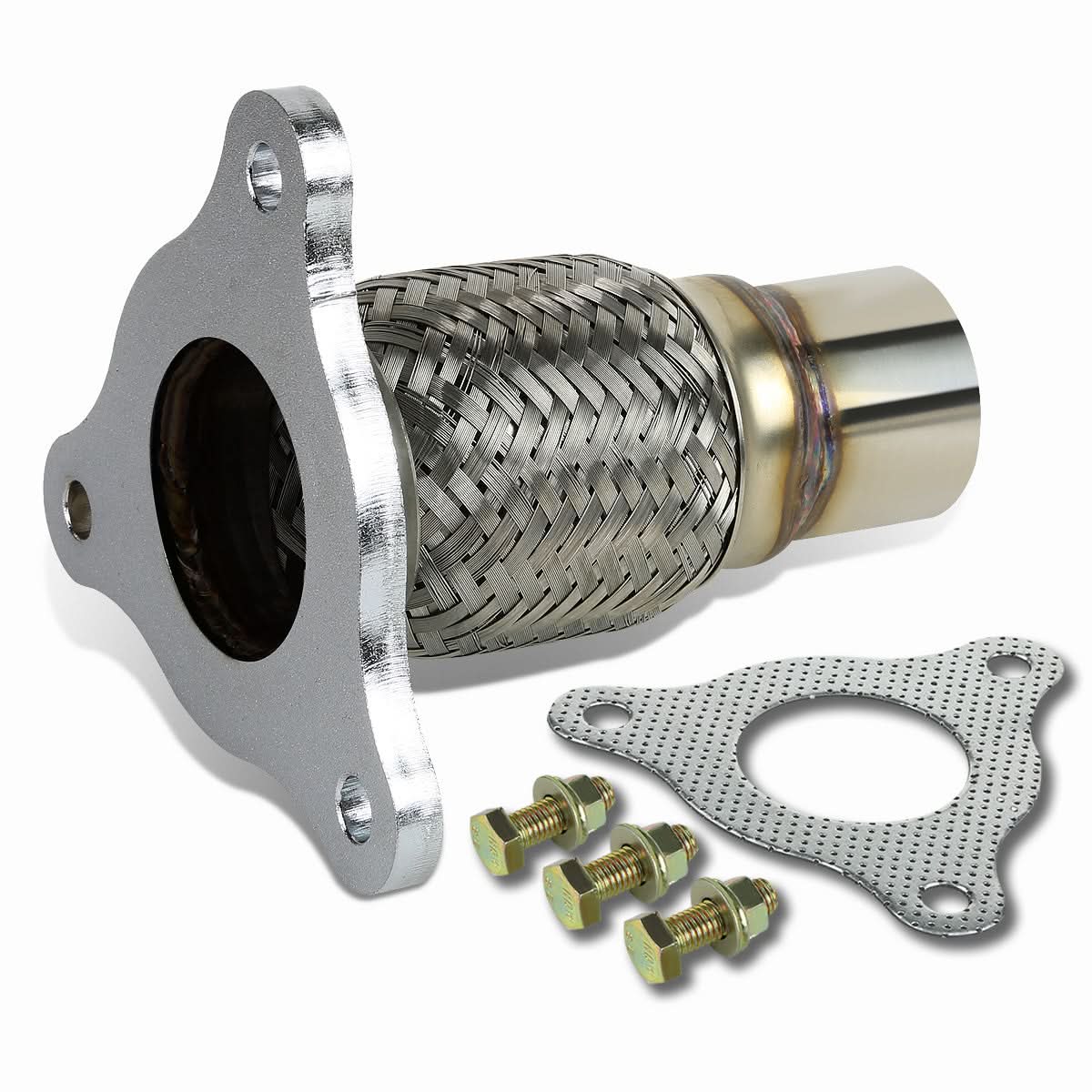 1999-2010 GM 2.25" Diameter Flex Pipe - 5.50" Length 3-Bolt
