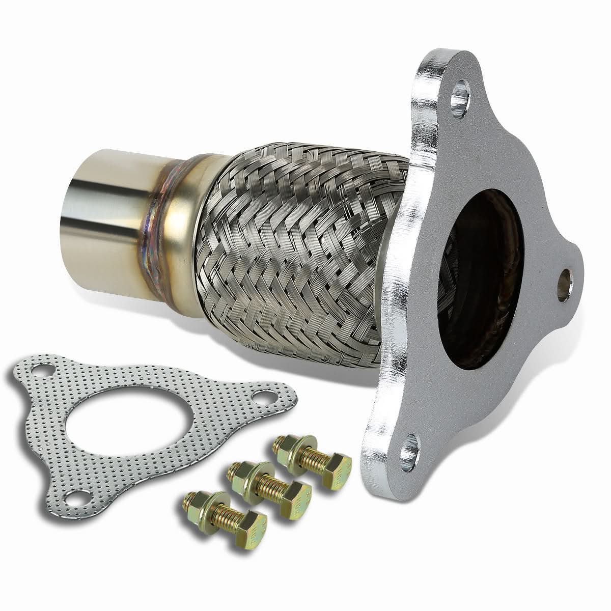 1999-2010 GM 2.25" Diameter Flex Pipe - 5.50" Length 3-Bolt