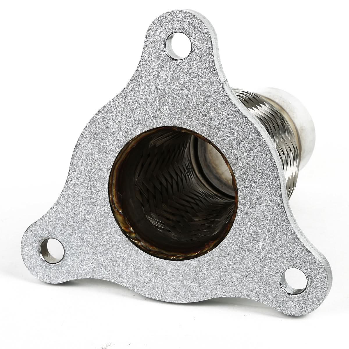 1999-2010 GM 2.25" Flex Pipe - 5.5" Length 3-Bolt Connection