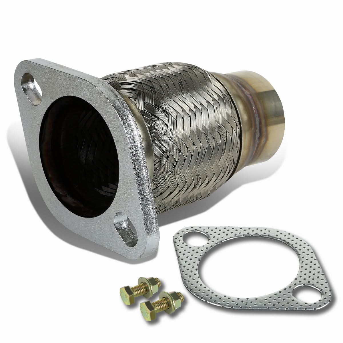 00-08 Ford 2.00" Flex Pipe 5.75" Length 2-Bolt Flange