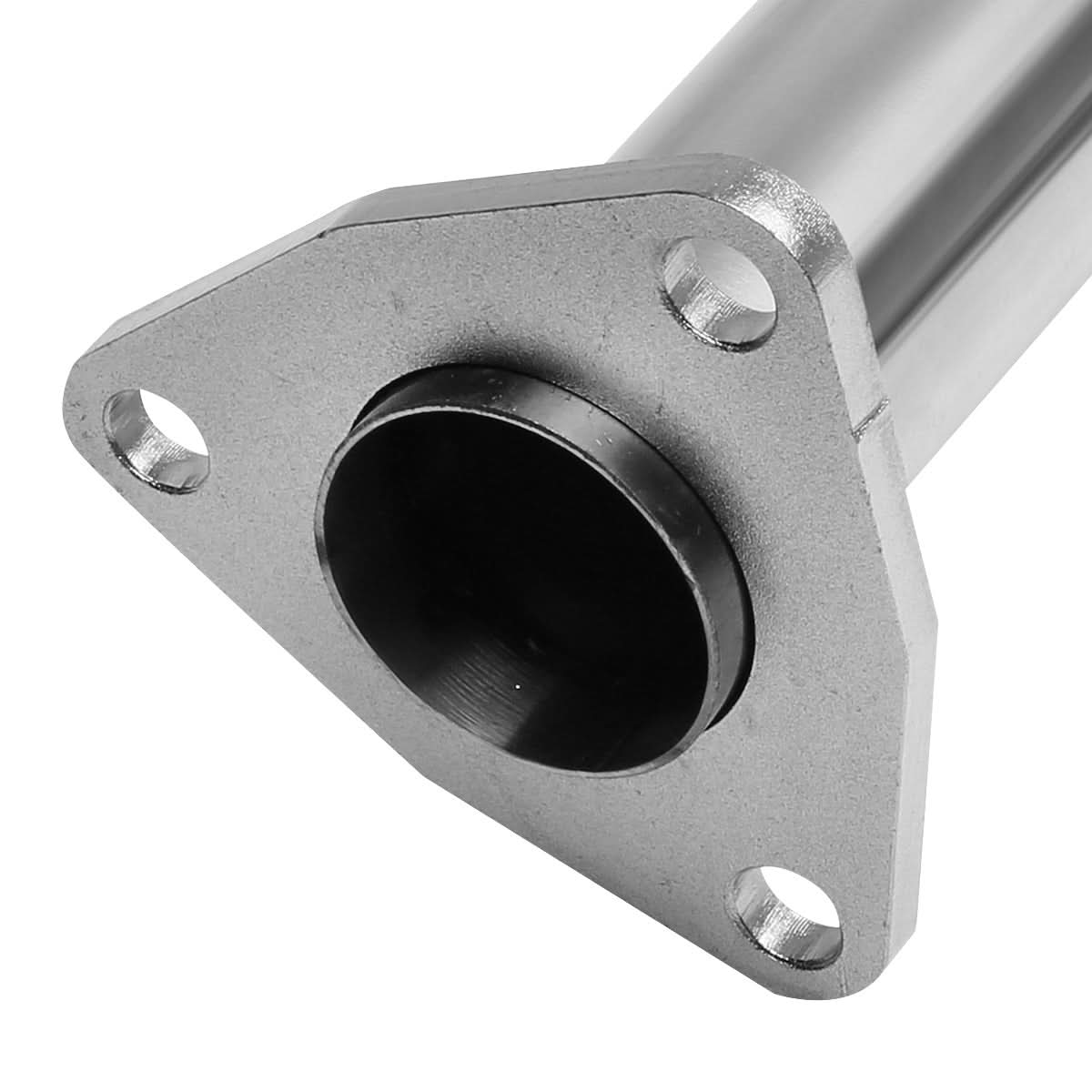 97-01 Toyota Flex Pipe 2.00" IN / 2.50" OUT 3-Bolt Flange+O2 Port