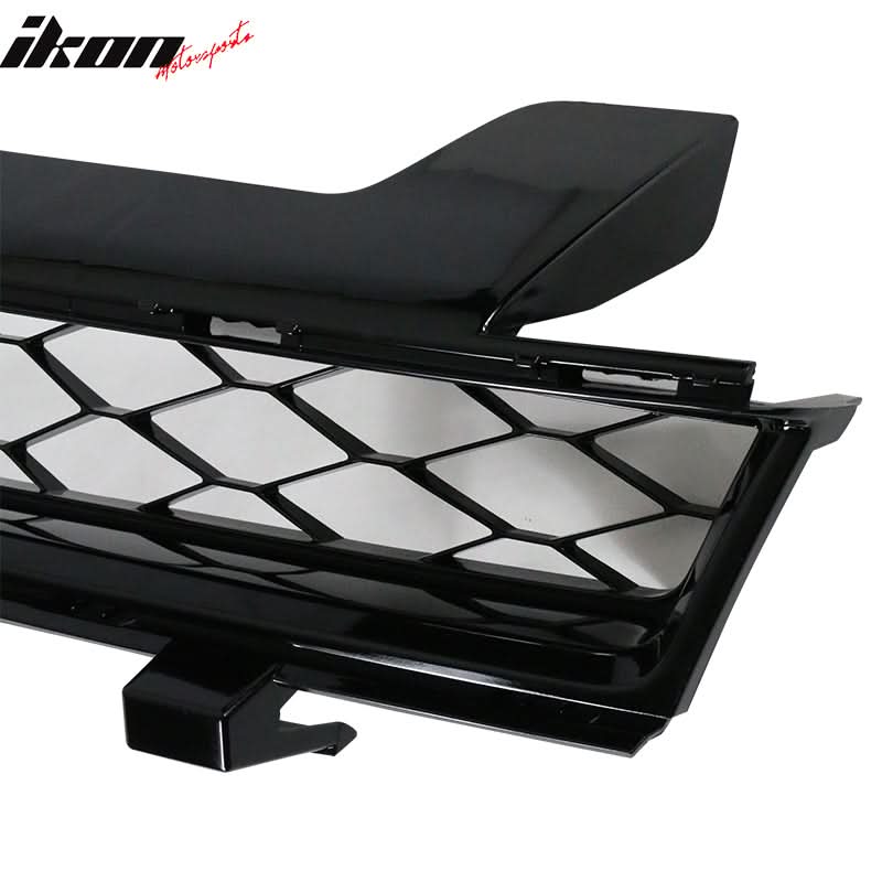 2014-2015 Chevy Camaro Z28 Style Black Front Upper Mesh Grille