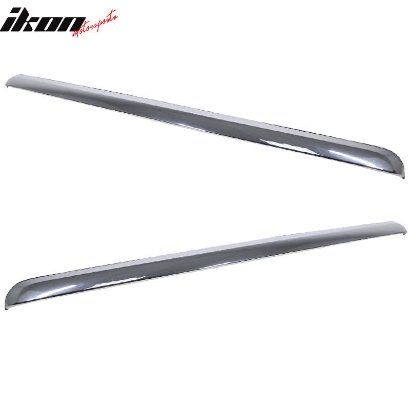 2007-2013 GMC Sierra 1500 Front Hood Guards Molding Bumper Grill ABS