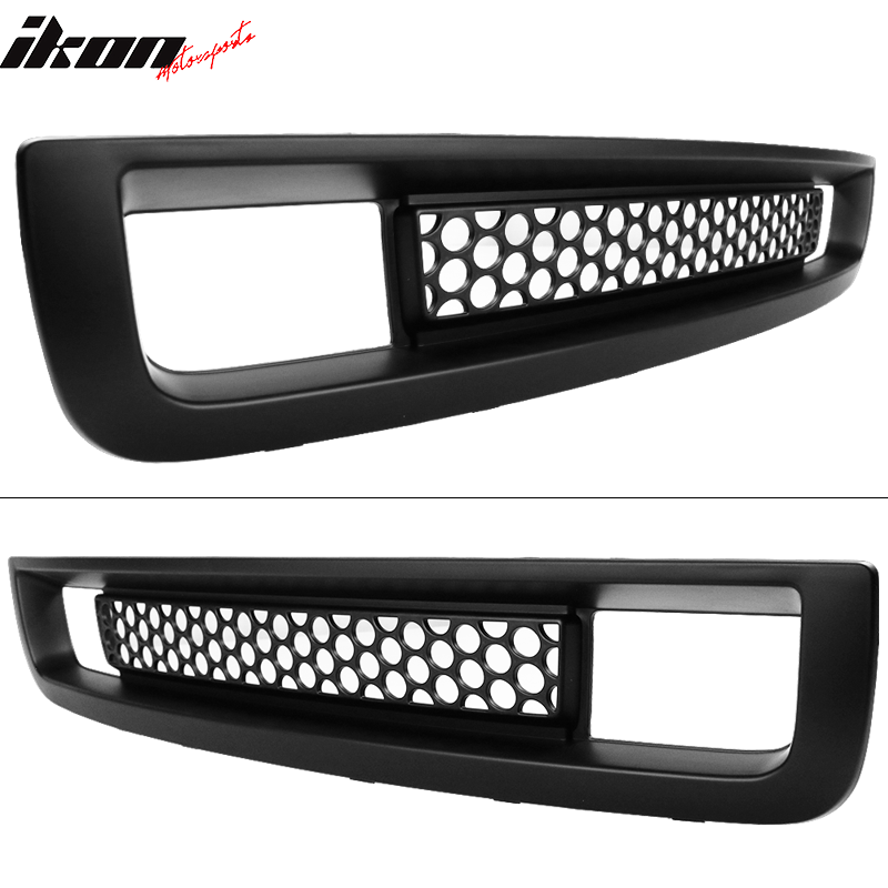 2007-2013 GMC Sierra 1500 Denali Upper Grille Lower Bumper Grille ABS