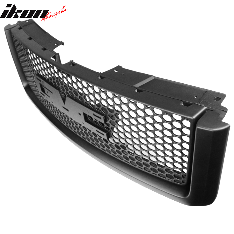 2007-2013 GMC Sierra 1500 Denali Hood Molding Upper Lower Grille ABS