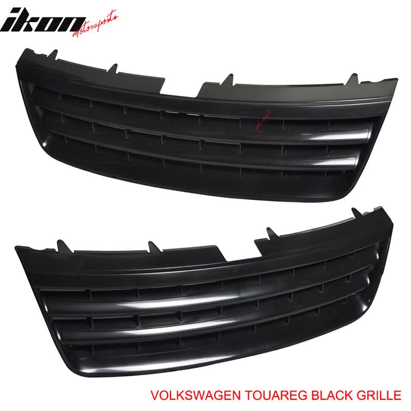 2003-2007 VW Touareg Badgeless Unpainted ABS Front Hood Grille