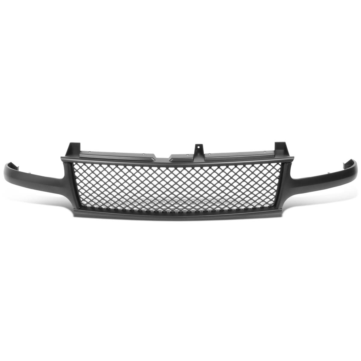 99-02 Chevy Silverado / 00-06 Suburban Glossy Mesh Grille - Matte Black
