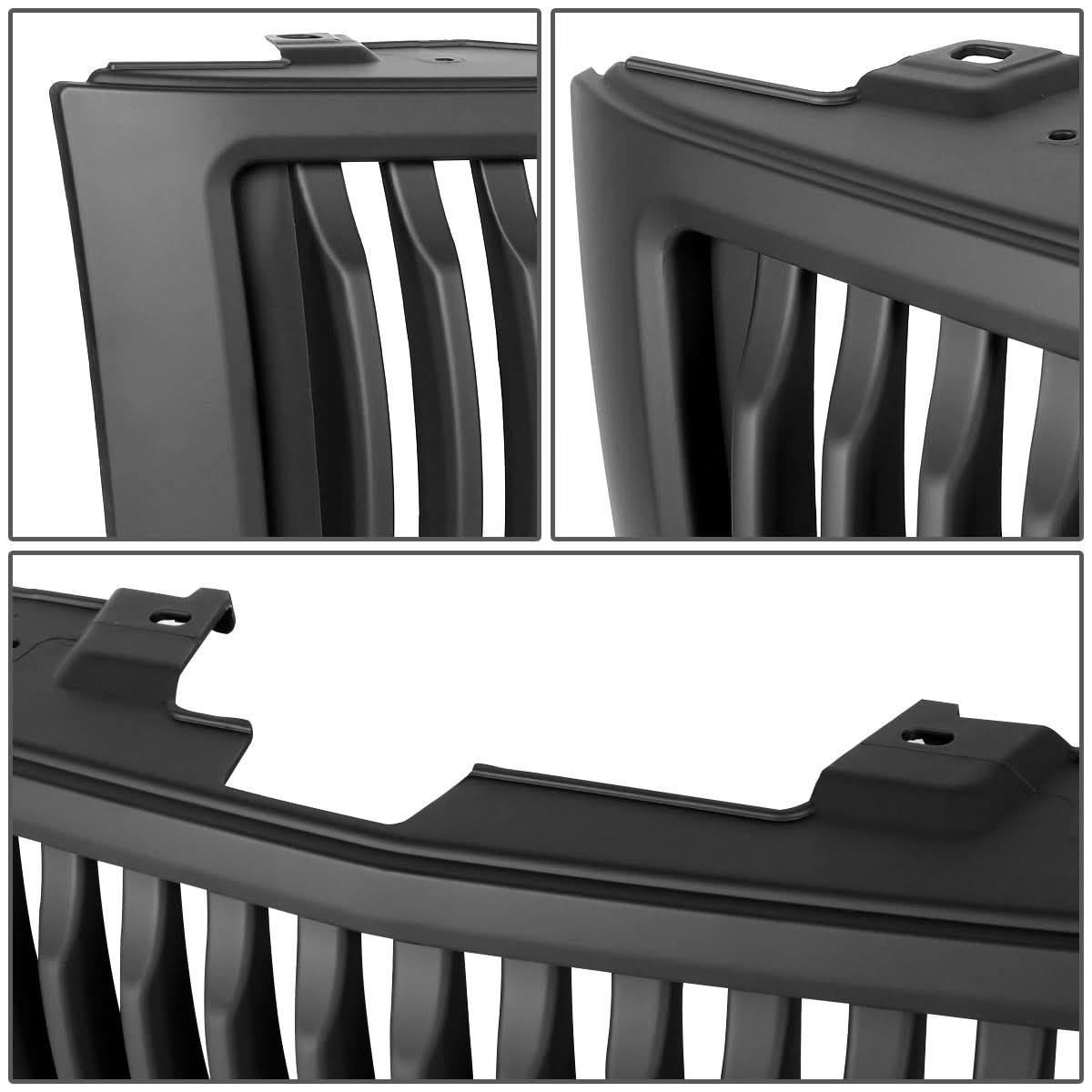 2007-2013 Chevrolet Silverado 1500 Badgeless Fence Style Grille