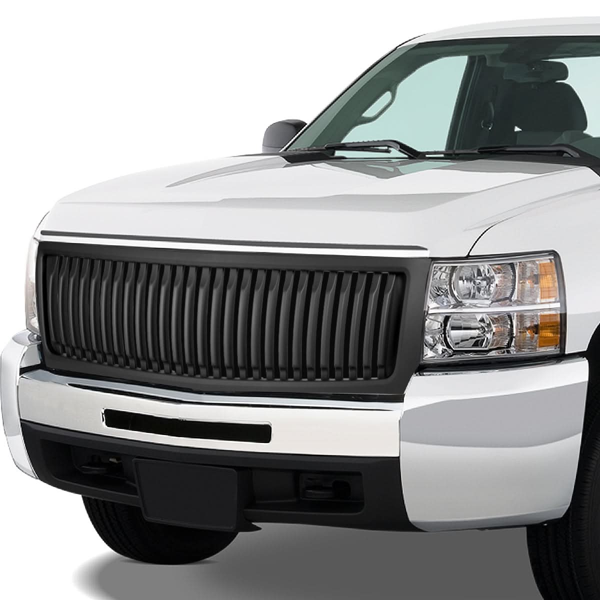 2007-2013 Chevrolet Silverado 1500 Badgeless Fence Style Grille
