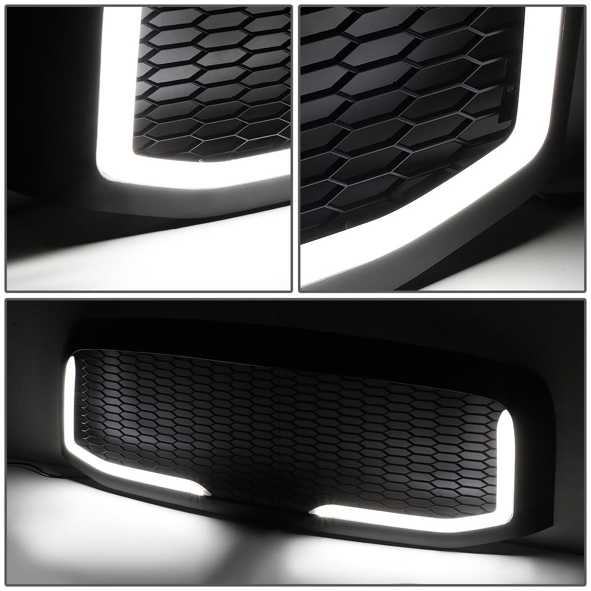 06-09 Dodge Ram Honeycomb Mesh Grille w/ LED DRL Lights