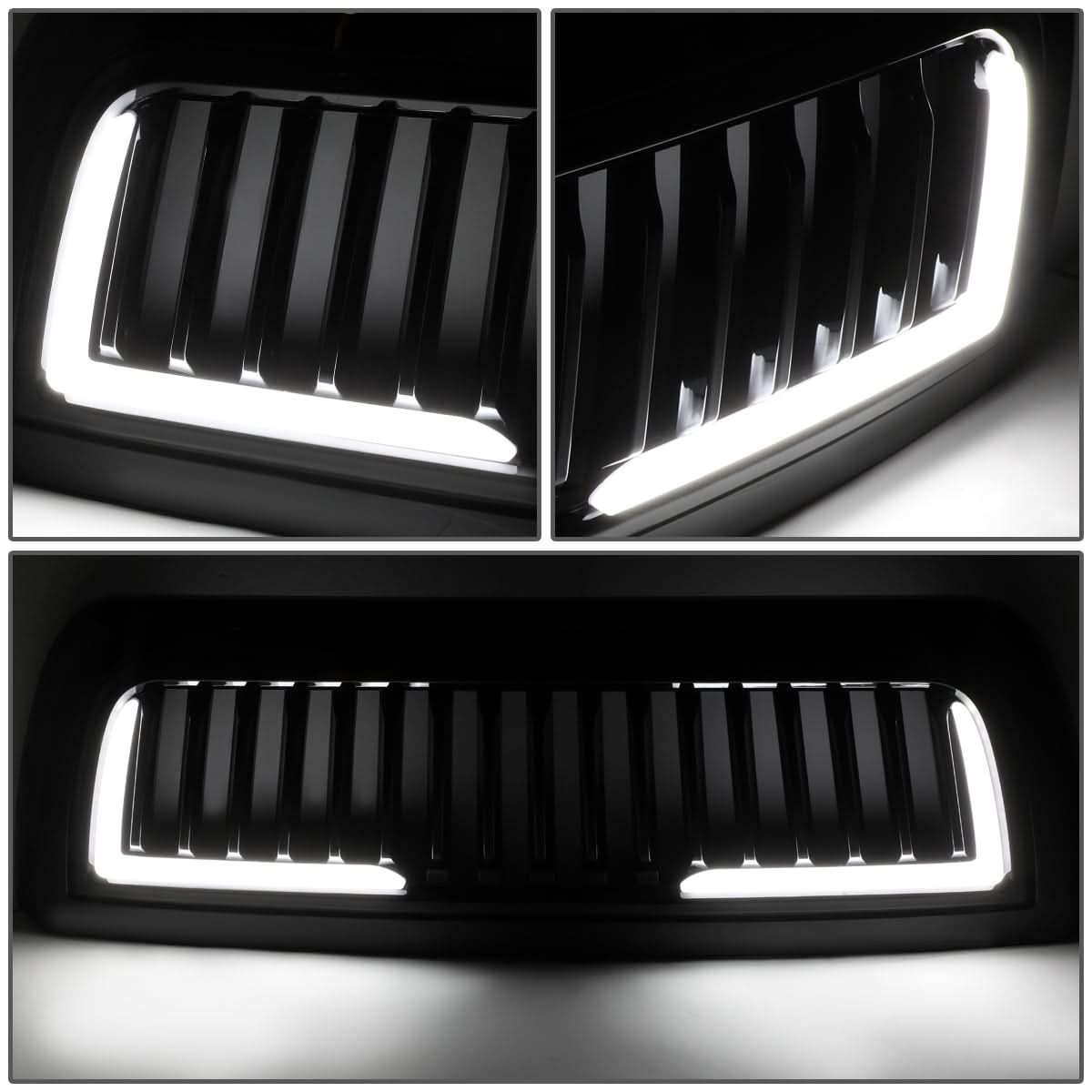 2010-2018 Dodge Ram 2500/3500 Vertical Fence Style Grille w/ LED DRL