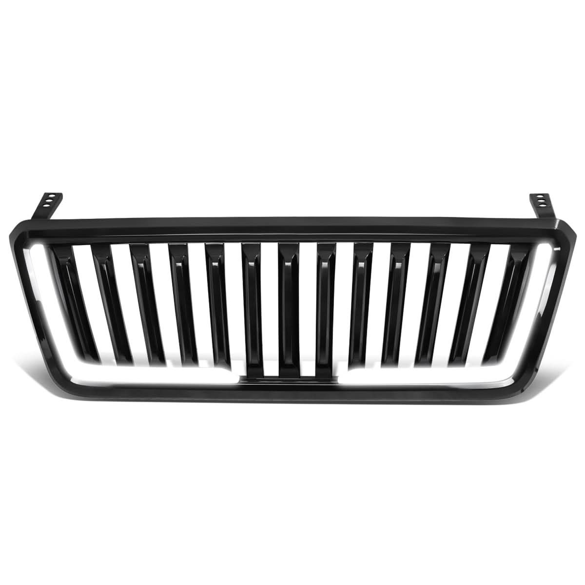 2004-2008 Ford F-150 Vertical Fence Style LED DRL Grille